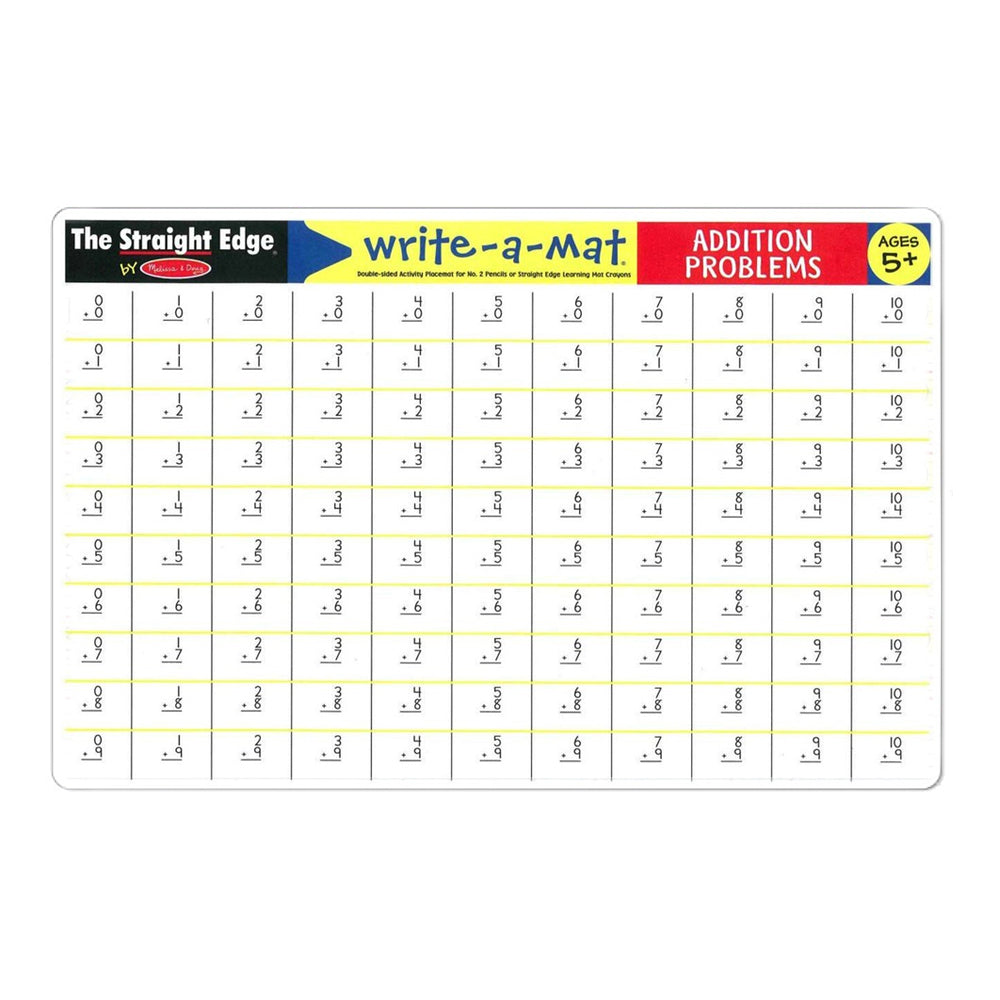 Melissa & Doug Write-A-Mat - Various Designs