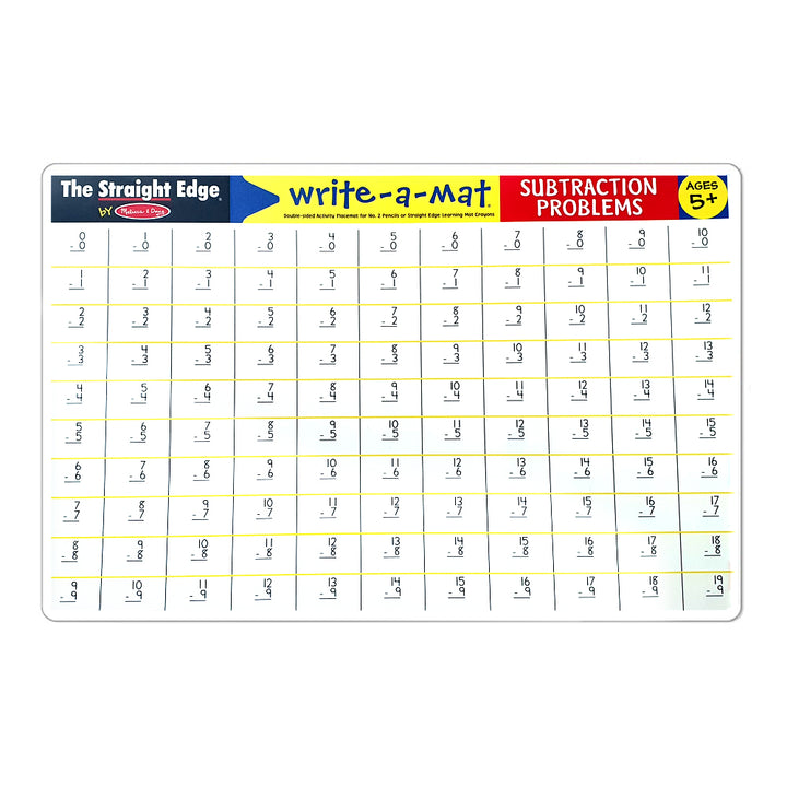 Melissa & Doug Write-A-Mat - Various Designs