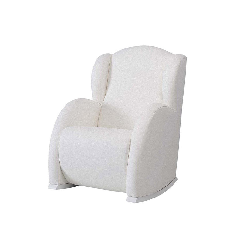 Micuna Flor Breastfeeding Rocking Chair - Galaxy Grey / White (Online Exclusive)