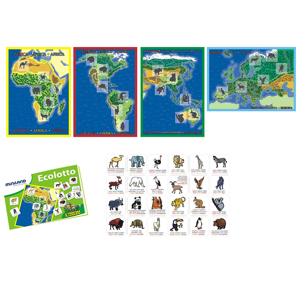 Miniland Ecolotto Game Set