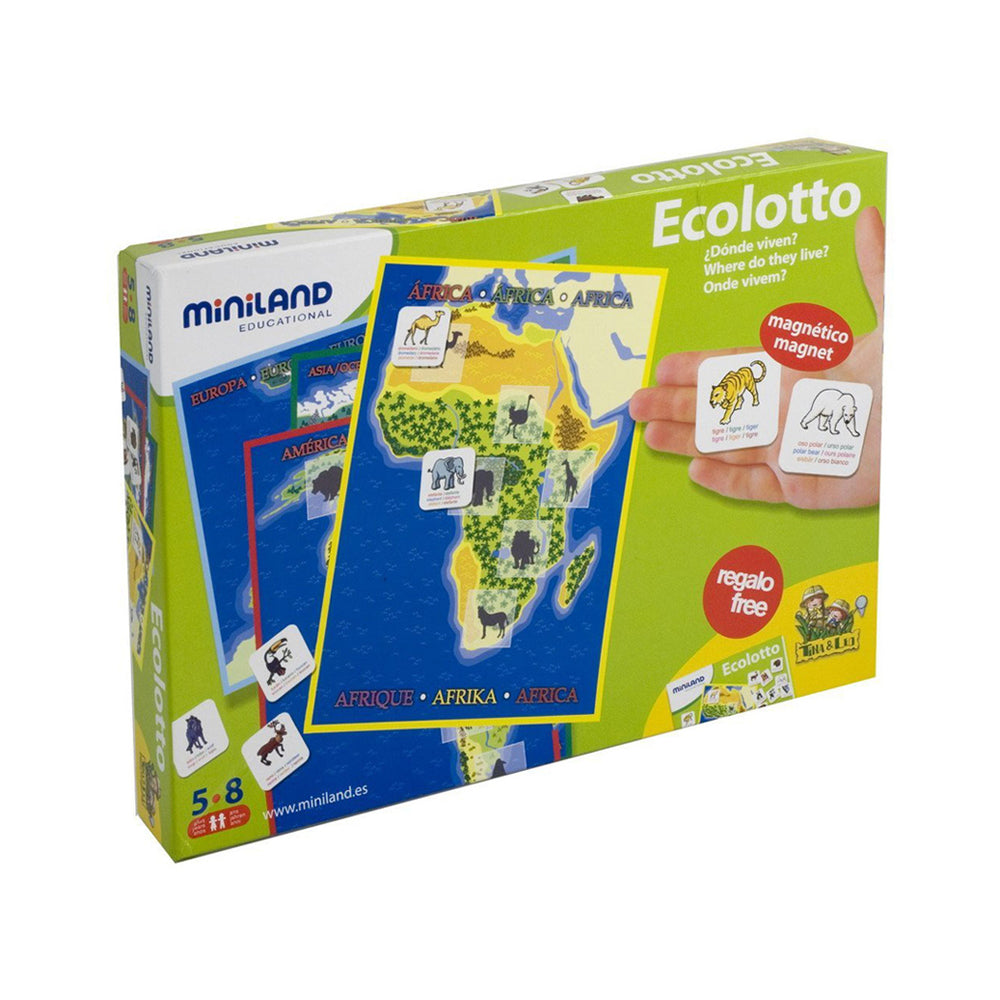 Miniland Ecolotto Game Set