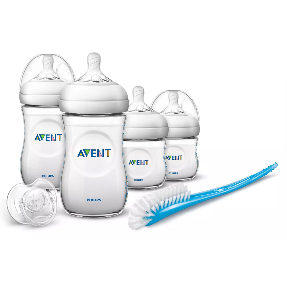 Philips Avent Natural Newborn Starter Set - White / Pink / Blue