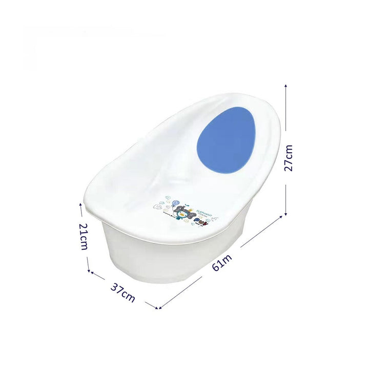 Puku Bath Tub (M) w/ Stand - Blue