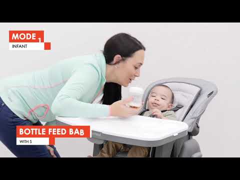 Baby Trend Sit Right 2.0 3-in-1 High Chair - Leaf Geo / Twinkle Littleforest (Online Exclusive)