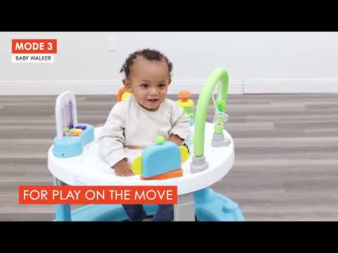 Baby Trend Bounce N Dance 4-in-1 Activity Center Walker - Hexagon Dots