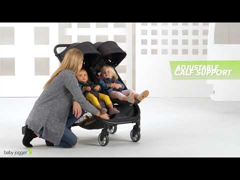 Baby Jogger City Tour 2 Double Stroller - Pitch Black