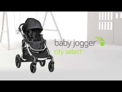 Baby Jogger City Select® Stroller - Ruby / Onyx / Black