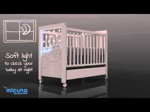 Micuna Dolce Luce Baby Cot w/ Relax System